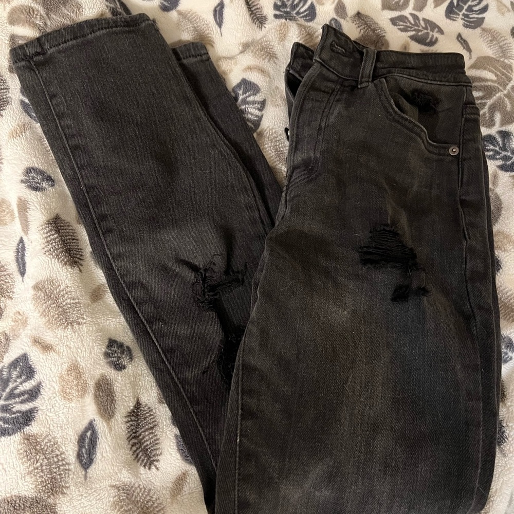 Black high waisted